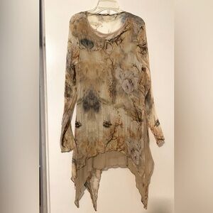 💯 silk blouse long sleeve